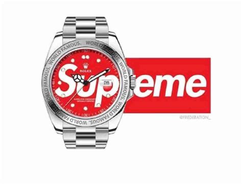 supreme rolex rep|supreme x rolex perpetual date.